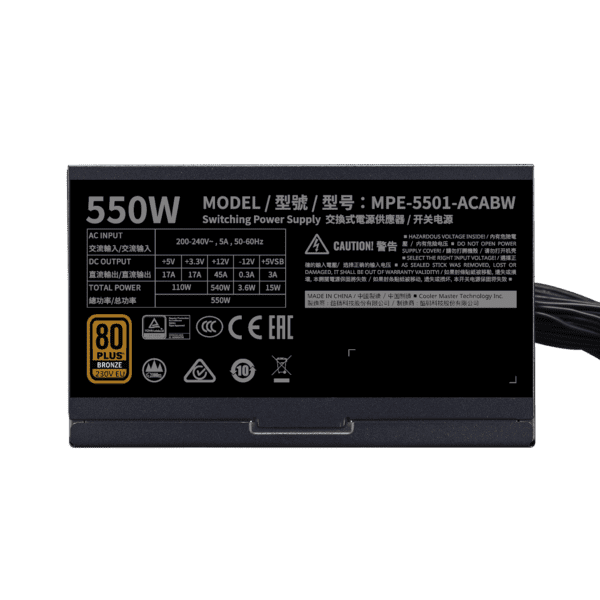 COOLERMASTER 550W B 03