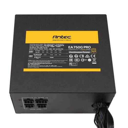 ANTEC 750W SMPS EARTHWATTS GOLD PRO – EA750G PRO1