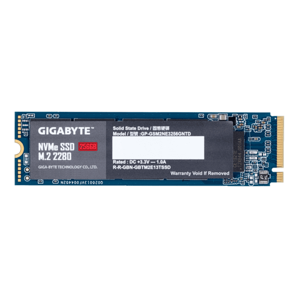 Gigabyte 256GB NVME SSD_2