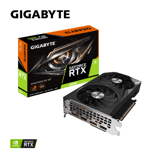 Gigabyte Geforce RTX 3060 Windforce OC 12GB2