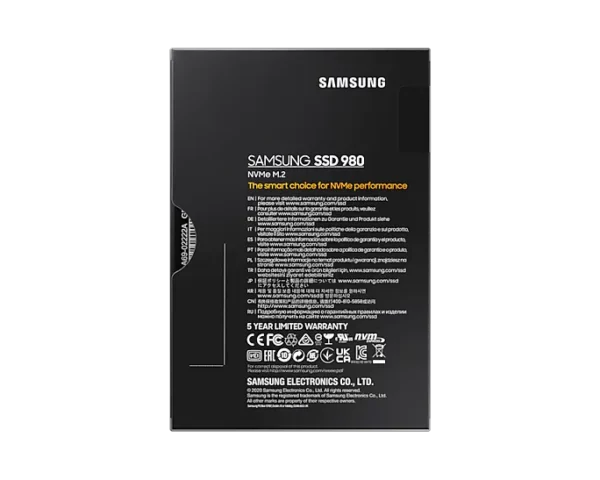 SAMSUNG 500GB NVME SSD 980_2
