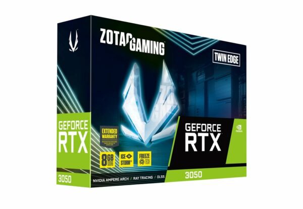 ZOTAC GAMING GeForce RTX 3050 Twin Edge 8GB GDDR67