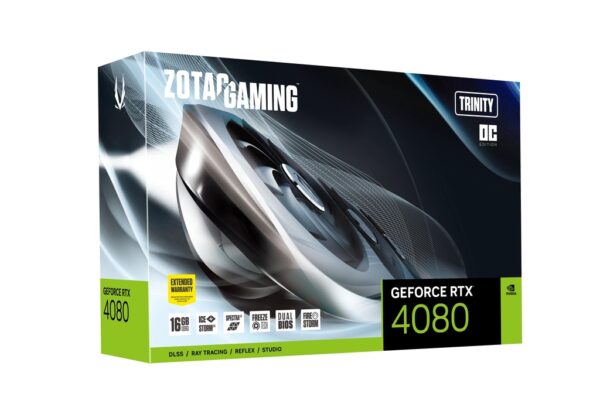 ZOTAC GAMING GeForce RTX 4080 16GB Trinity OC 16GB GDDR6X8